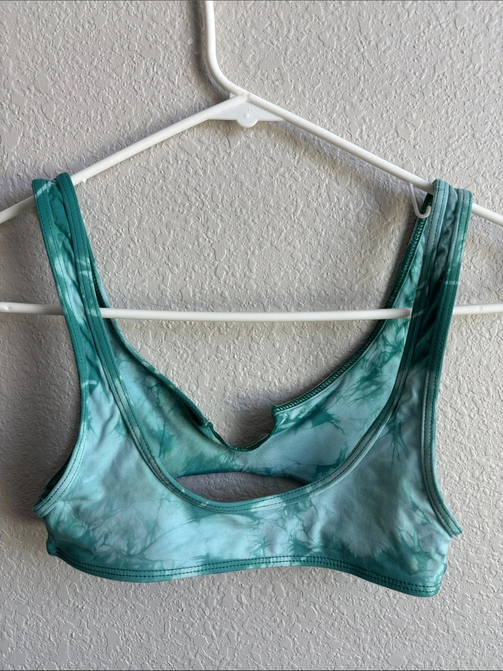 Frankie's Bikini Revolve Emerald Tie Dye Briar Top size Small